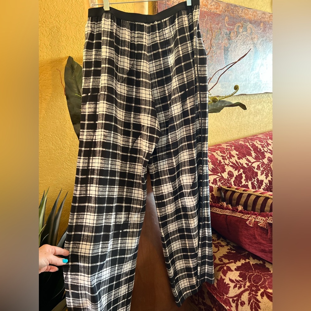 Marc Jacobs Monochrome Checkered Trousers